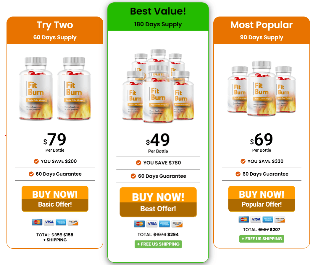 Fit Burn Price 1