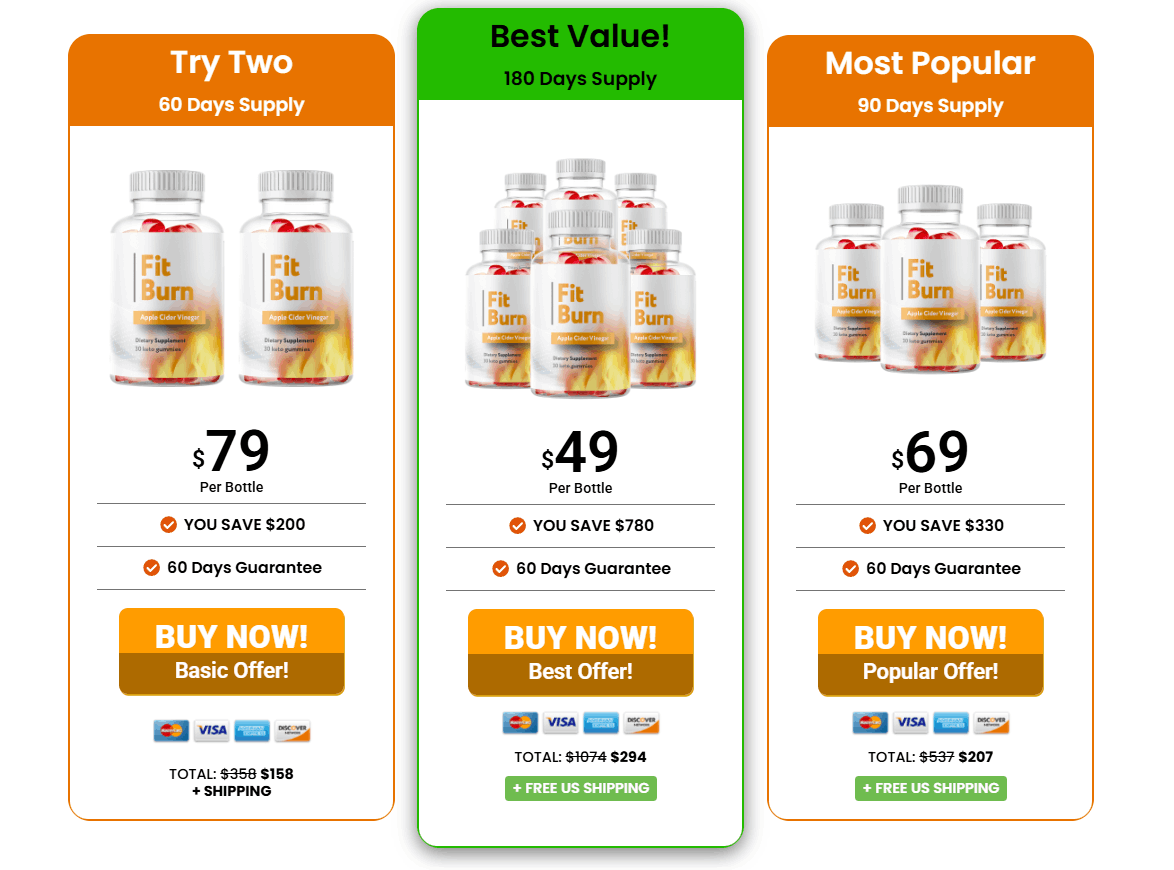 Fit Burn Price 2